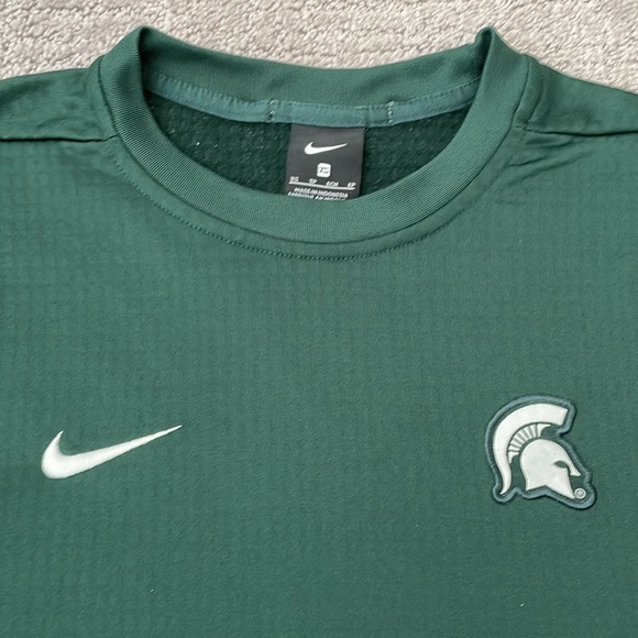 Nike Michigan State Men’s Waffle Sweater - Picture 2 of 5